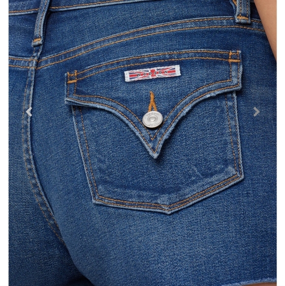 Hudson Croxly High Rise Flap Short 24 - Picture 5 of 10